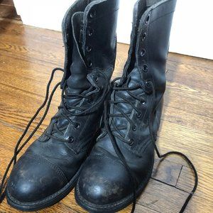 Vintage Men's Leather Combat Boot